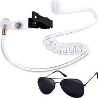 gejoy earpiece earplugs acoustic sunglasses: 🎧 unique novelty & gag toy with ear protection логотип
