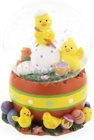 img 4 attached to 🐥 Easter Egg Decorating Mini Snow Globe - Adorable Chicks Craft in Water!