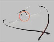 👓 silhouette eyeglasses replacement nose pads - pack of 2 pairs for silhouette frames logo