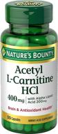 natures bounty® l carnitine 400 capsules logo