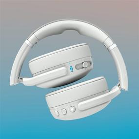 img 3 attached to Скелкенди Крашер Иво Безпроводные Over-Ear наушники - Светло-серый/синий