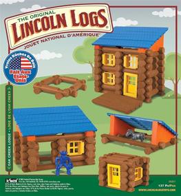 img 3 attached to 🧱 LINCOLN LOGS Pieces for Preschool Learning