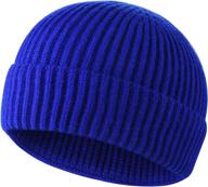 🧣 stay cozy with roybens swag wool knit cuff fisherman beanie – perfect winter warmth for men and women logo