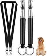 🐶 wondery ultrasonic dog whistle for pet training - adjustable pitch, silent & professional whistle to stop dog barking - includes lanyard logo