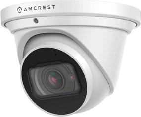 img 4 attached to Amcrest 4K Optical Zoom IP Camera - Motorized Lens, 8MP Outdoor POE Dome Camera, 4X Optical Zoom Turret Security Camera, 2.7mm~12mm Lens, IP67 IK10 Vandal Resistant, Built-in Mic, (IP8M-MT2544EW)