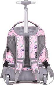 img 2 attached to Tilami Rolling Backpack College Butterfly Backpacks