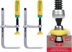 img 4 attached to 🔧 Efficient and Versatile Micro DVC 538K2 MATCHFIT Dovetail Clamps: Precision and Agility Combined