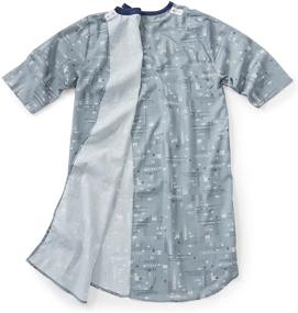 img 3 attached to Silverts Disabled Elderly Needs Nightgowns Men's Clothing for Sleep & Lounge
