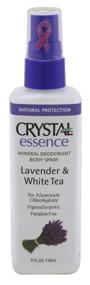 img 2 attached to 4 oz Liquid Body Spray with Lavender and White Tea by Crystal Essence - Enhanced SEO