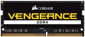 img 2 attached to 🔥 Corsair Vengeance 32 ГБ DDR4 2666 SODIMM C18 1.2V, черный - оптимизирован для систем Intel 9-го и 10-го поколений