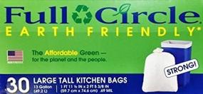 img 3 attached to 🌿 Convenient and Eco-Friendly: Full Circle's Large Tall Kitchen Bags - 13 Gallon, 30 Count