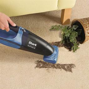 img 2 attached to Shark Pet-Perfect SV75Z: Cordless Bagless Hand Vacuum for Carpet and Hard Floors, Gray