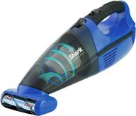 shark pet-perfect sv75z: cordless bagless hand vacuum for carpet and hard floors, gray logo