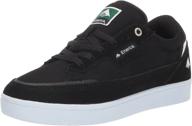 emerica gamma skate black white logo