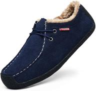 warm and cozy winter slippers: loafers and moccasins for outdoor comfort logo