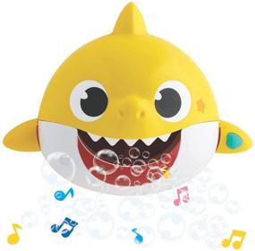 img 4 attached to 🦈 Baby Shark Official Singing Bath Time Bubble Maker by WowWee Pinkfong