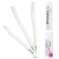 🪒 opove dermaplane razor for women face- professional facial & peach fuzz hair removal tool logo