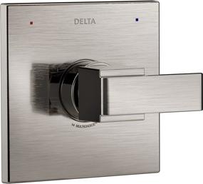 img 1 attached to 🚿 Delta Faucet Ara T14067-SS Stainless Shower Handle Valve Trim Kit (Valve Not Included)