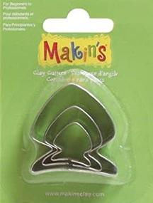 img 1 attached to 🐠 Makin's USA M360-14 Clay Cutters, Fish, 3-Pack: Get Creative with Precision Clay Designs