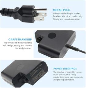 img 2 attached to 🔌 High Performance 65W USB Type-C Laptop Ac Adapter Replacement for HP Spectre x360 13-AE015DX and Hp Elite x2 1012 G2 Elitebook X360 1030