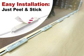 img 2 attached to Dazzling Crystal Vision Pre Installed Showcase Dressing: Unleash Your Style with Ease