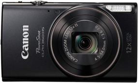 img 3 attached to Canon PowerShot ELPH 360 HS Digital Camera (Black) with 64GB SD Memory Card – Capturing Memories in Style