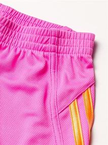 img 1 attached to Effortlessly Sporty: Adidas Girls Stripe Shorts - Perfect Girls' Clothing for Active Days