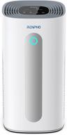 renpho large room air purifiers up to 1210 sq.ft, pm2.5 air quality monitor, auto mode, child lock, h13 true hepa filter cleaner for 99.97% allergens, smoke, dust, pollen, pet hair logo