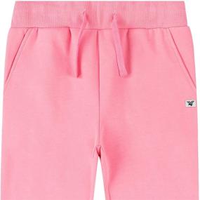 img 2 attached to Comfort & Style: JIAHONG Kids Fleece Sweatpants for Boys or Girls – Must-Have Soft & Casual Jogger Pants for Active Kids