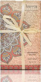 img 1 attached to 🌿 Enhance Your Spaces with Karma Scents Premium Patchouli Scented Sachets - Set of 12 Bags for Drawers, Closets, and Cars