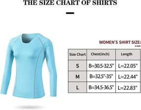 img 1 attached to 🏃 Performance-driven Women's Long Sleeve Compression Shirt: Dry Cool Fit for Running & Workout