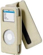 belkin canvas leather flip taupe logo