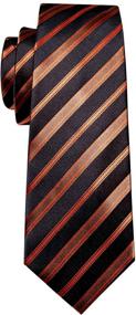 img 2 attached to 👔 Shop the Ultimate Collection of Barry Wang Neckties, Handkerchiefs, Cufflinks, and More - Perfect Business Men's Accessories!