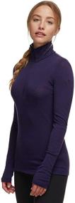 img 4 attached to 🧥 Icebreaker Wool Womens 175 Everyday Long Sleeve Thermal Half Zip Base Layer Top for Cold Weather