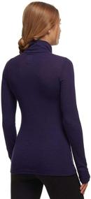 img 3 attached to 🧥 Icebreaker Wool Womens 175 Everyday Long Sleeve Thermal Half Zip Base Layer Top for Cold Weather