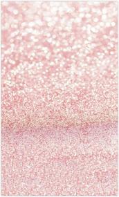 img 4 attached to 📸 Funnytree 3X5FT Rose Gold Bokeh Photography Backdrop: Sparkling Spots for Memorable Baby Showers, Birthdays, and Portraits!