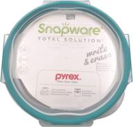 snapware 4-cup round glass food storage container - total solution логотип