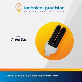 img 1 attached to 💡 Technical Precision Bug Zapper Replacement UV Bulbs for Dynatrap - 3 Pack