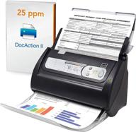 🖥️ plustek ps186 desktop document scanner with auto document feeder (adf) - compatible with windows 7, 8, and 10 logo