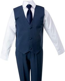 img 2 attached to Stylish and Refined: Spring Notion Formal Black Dress Boys' Clothing for Suits & Sport Coats