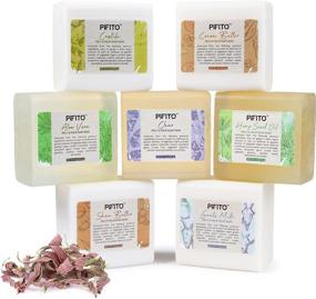 img 4 attached to 🧼 Pifito Melt and Pour Soap Base Sampler (7 lbs) │ Assorted 7 Bases (1lb ea) │ Premium Soap Making Supplies with Hemp Seed Oil, Aloe Vera, Goats Milk, and more!