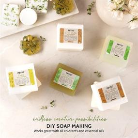 img 2 attached to 🧼 Pifito Melt and Pour Soap Base Sampler (7 lbs) │ Assorted 7 Bases (1lb ea) │ Premium Soap Making Supplies with Hemp Seed Oil, Aloe Vera, Goats Milk, and more!