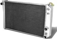 💪 premium performance: dna motoring 3-row full aluminum radiator for optimal cooling efficiency logo