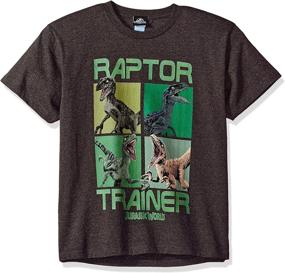 img 1 attached to Exciting Jurassic World Boys' Trainer Graphic T-Shirt - Perfect for Dinosaur Enthusiasts!