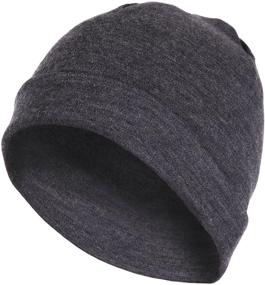 img 4 attached to 🧢 Meriwool Unisex Merino Wool Beanie Hat with Cuff - Select Your Preferred Color