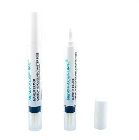 img 3 attached to 💄 Newfacefure Makeup Remover Eraser Pen: Effortless Eye Makeup Correction & Gentle Magnetic Eyeliner Fixer - Ideal for Sensitive Skin