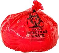 approved biohazard safety bags gallon logo