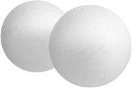 🎄 ccinee 15-pack of 7cm white foam balls for christmas ornaments diy crafts projects - styrofoam balls logo