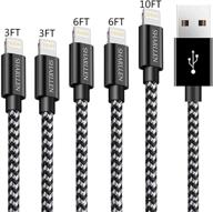 certified lightning charging cable by sharllen - compatible with… логотип