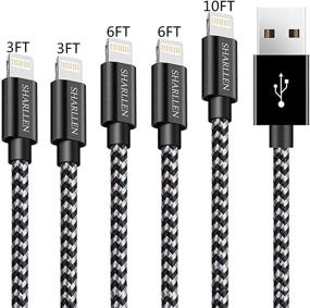 img 4 attached to Certified Lightning Charging Cable by SHARLLEN - Compatible with…